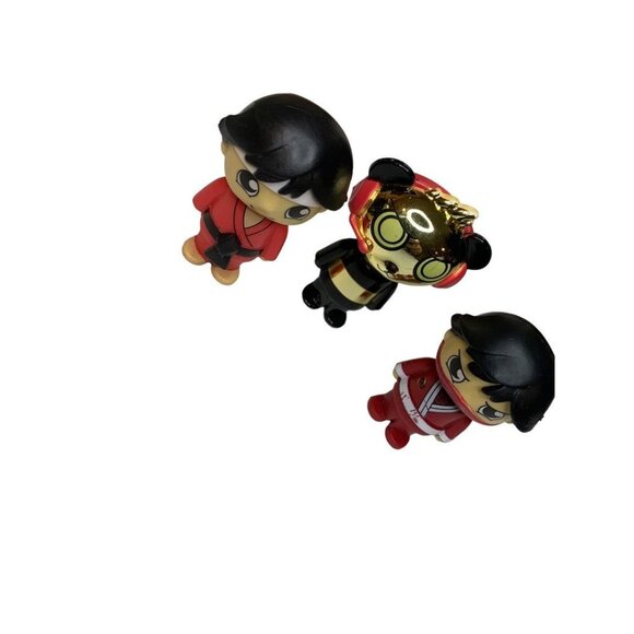 Ryans World Set of 3 Figurines Ninja Karate Robo Panda 2" - Picture 4 of 8